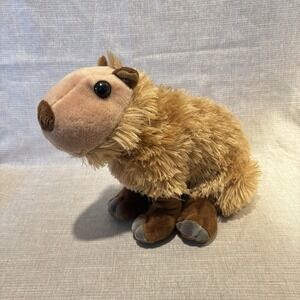 Wild Republic Capybara Plush 12" Cuddlekins Stuffed Animal Preowned Soft Toy